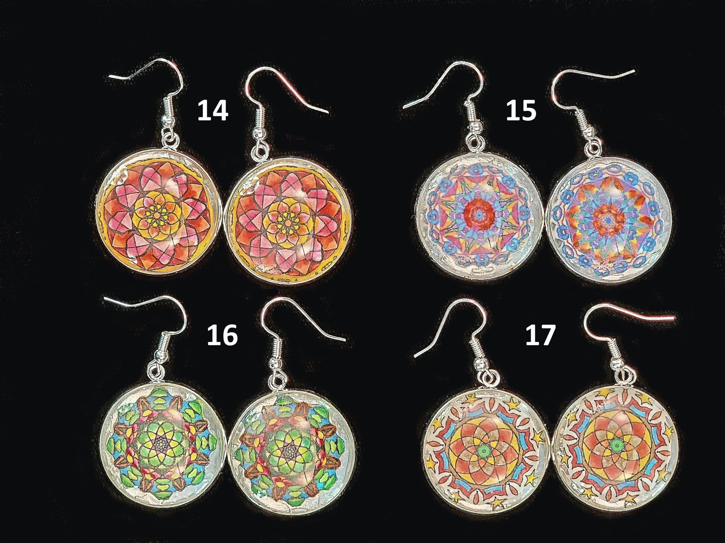 Mandala Earrings 