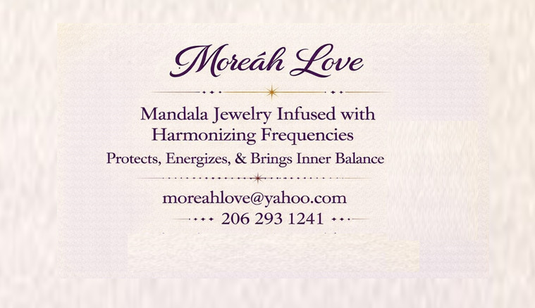 Moreah Love Business Card Information