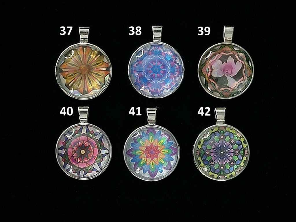 Pendants 37, 38, 39, 41, 42