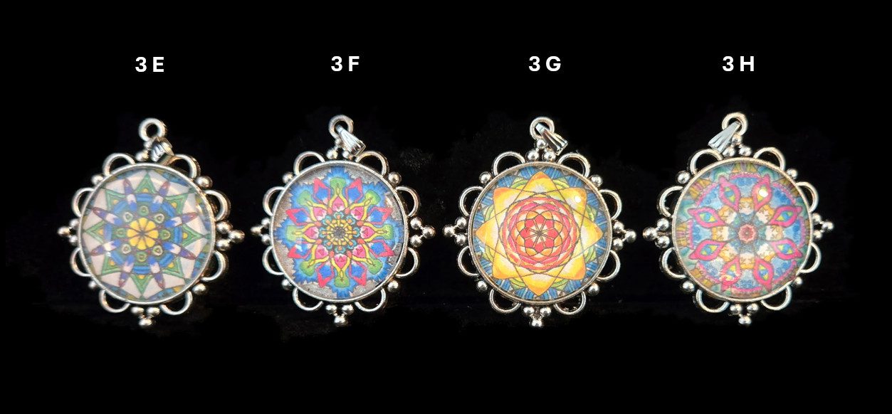 Cabochons 3E, 3F,3G, 3H